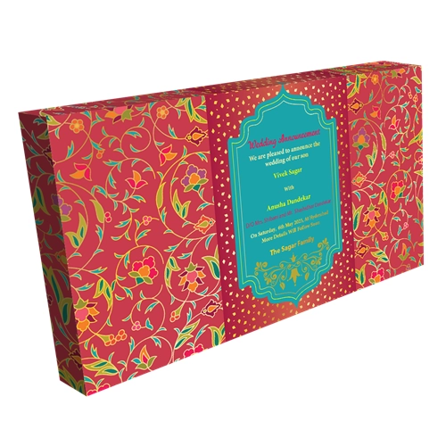 9 Small + 1 Large Compartments Premium Gold Gift Box | 9 Sweets and 100G Namkeen